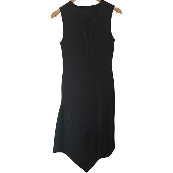 Pink Tartan asymmetrical knit dress - Picture 10 of 10